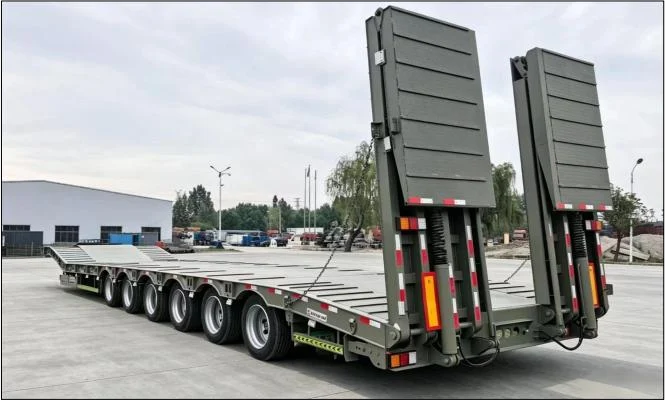 18-Meter Low-Bed Semi-Trailer
